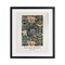 Stupell Industries William Morris Honeysuckle Pattern Black Framed Print Under Glass, design by Vintage Hustle